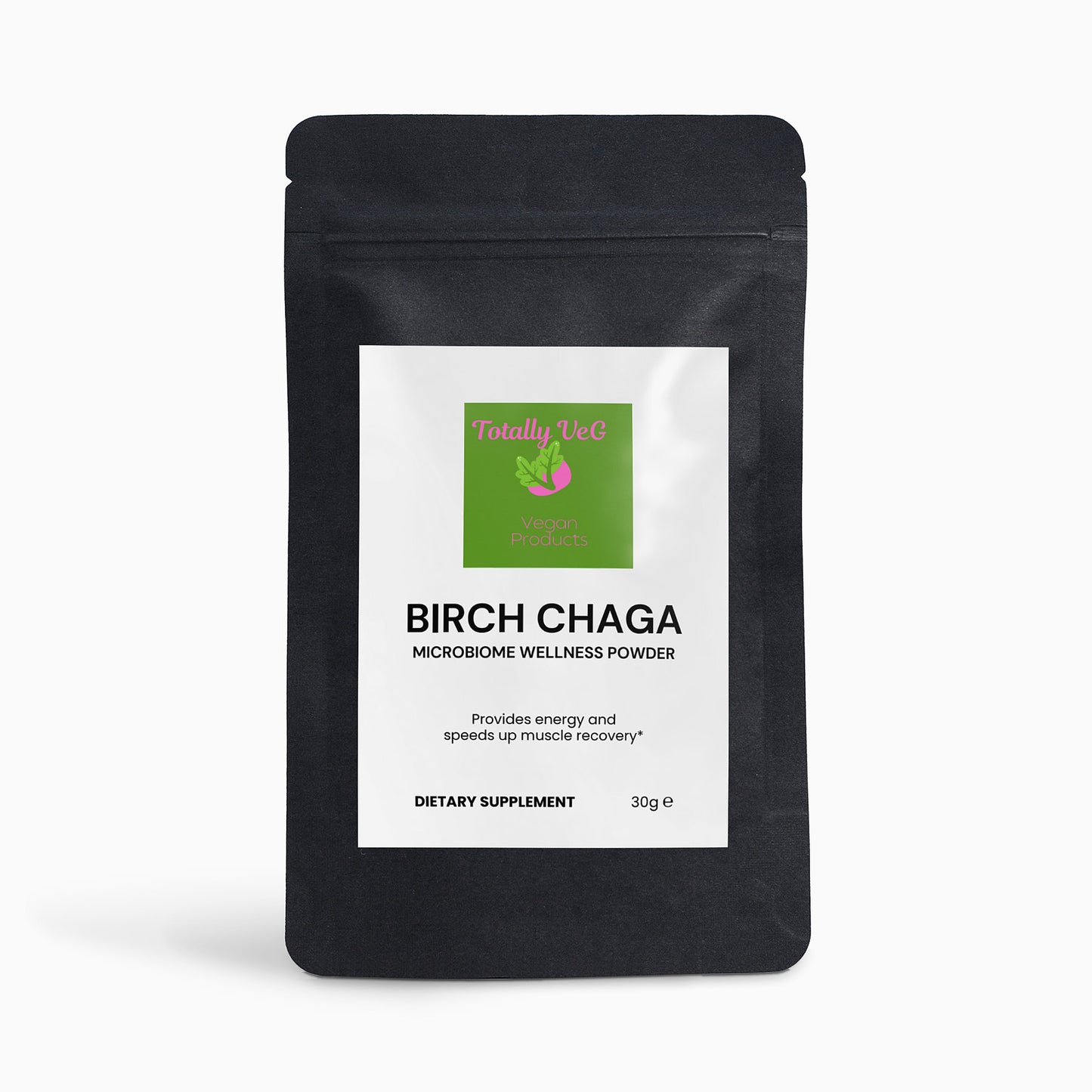 Birch Chaga Microbiome Wellness Powder - TotallyVeG